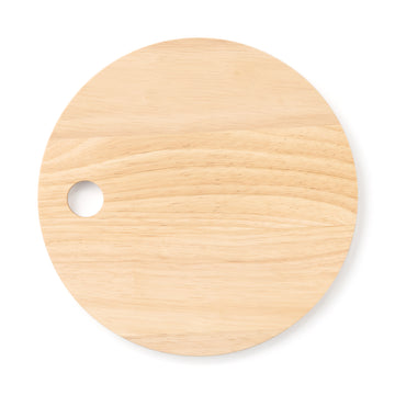 Rubberwood Round Cutting Board - Small MUJI