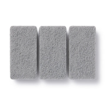 Urethane Foam 3-Layer Sponge (3 Pack) Grey MUJI
