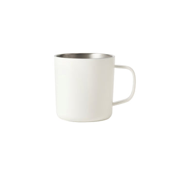 Stainless Steel Mug Cup - White (380 ml) MUJI