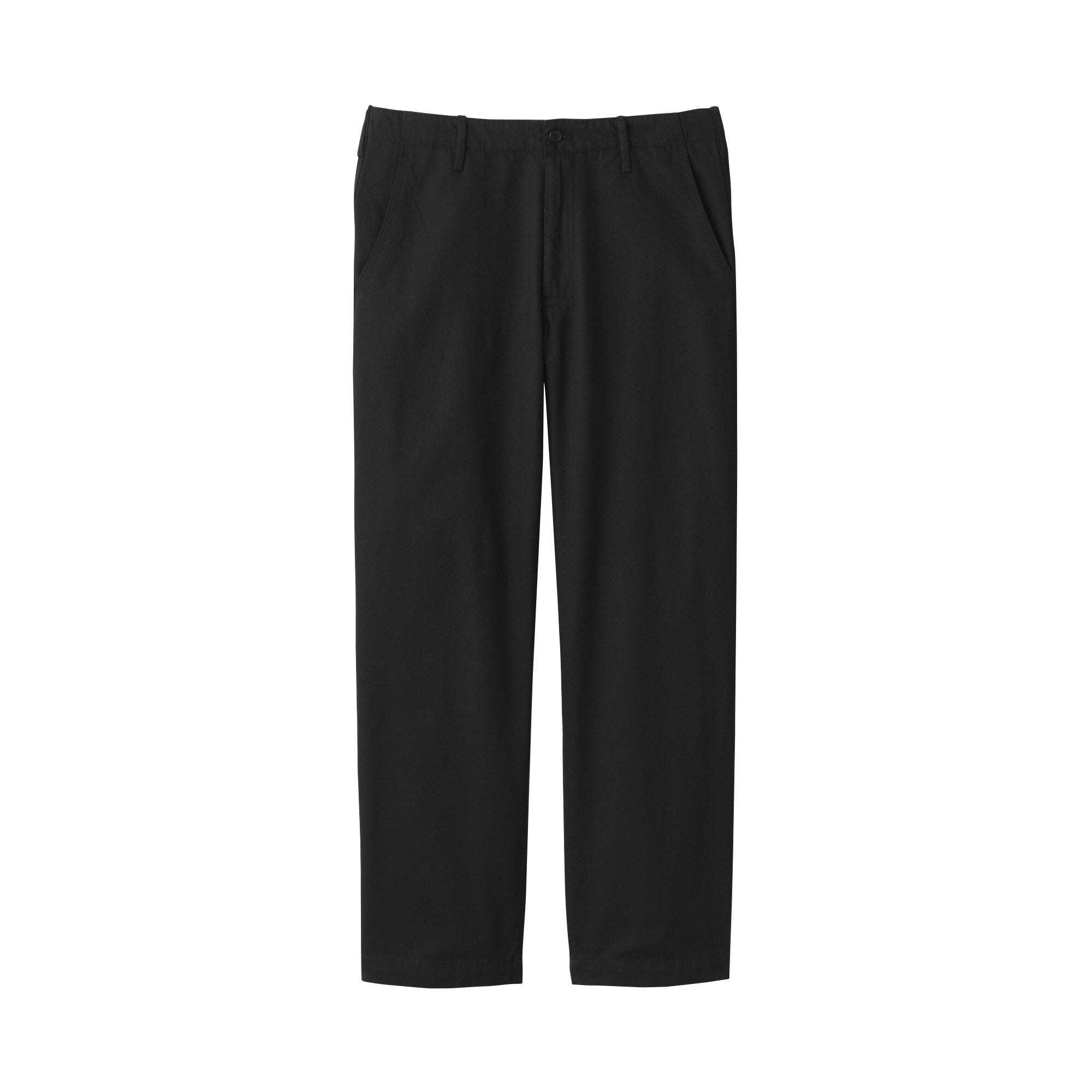 Men's Slub Yarn Chino Regular Pants (L 30inch / 76cm)
