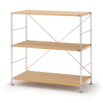 SUS Oak Wide Shelving Unit - Small