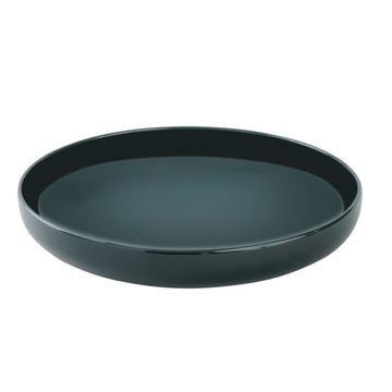 Porcelain Salad Plate - Deep Green