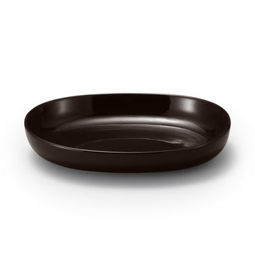 Everyday Tableware Oval Bowl - Dark Brown MUJI
