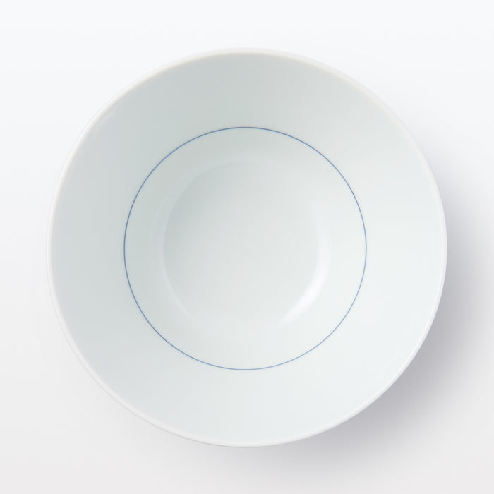 Japanese Tableware Wave Pattern Hasami Ware Rice Bowl - Wave Pattern | Japanese Tableware | MUJI Canada