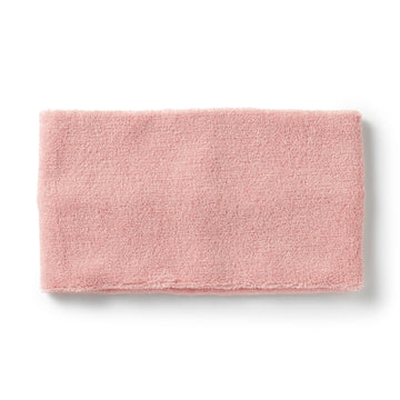 Pile Hair Turban Wide - Smoky Pink MUJI