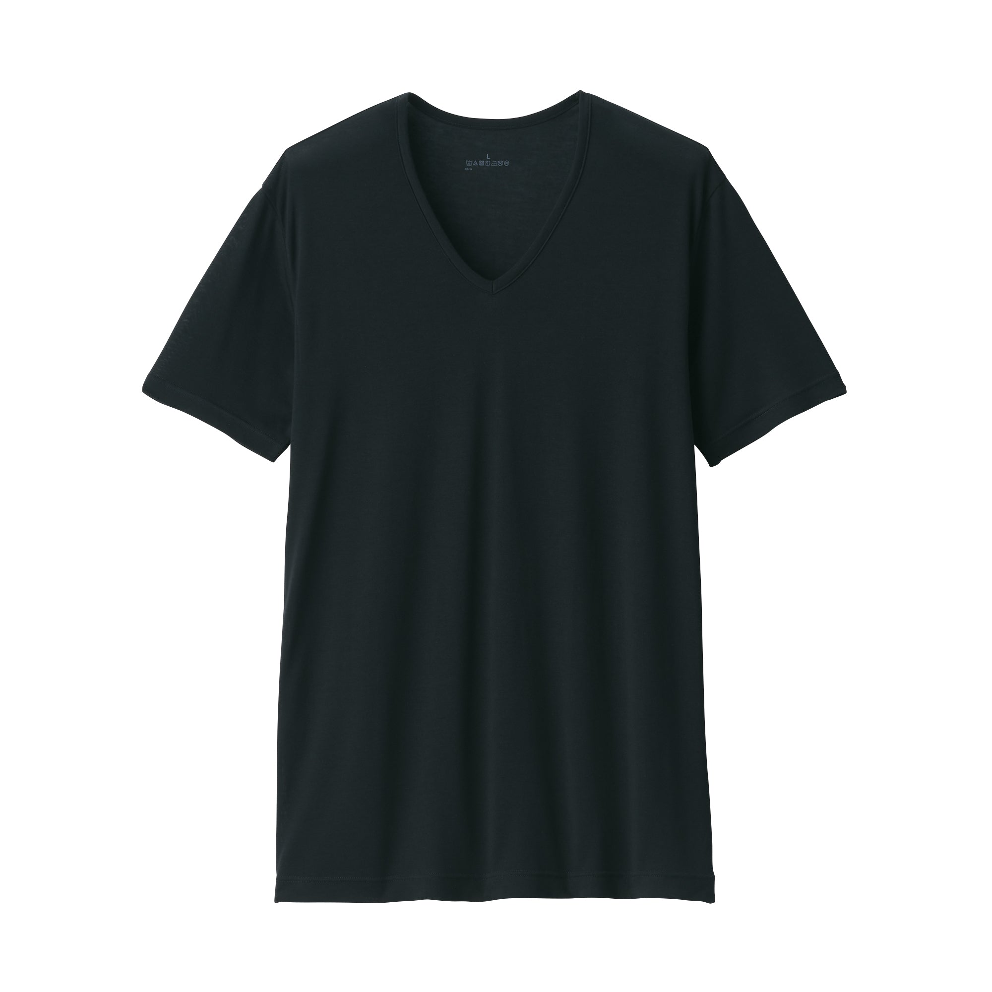 Men's Cool Touch Smooth V-Neck Short Sleeve T-Shirt