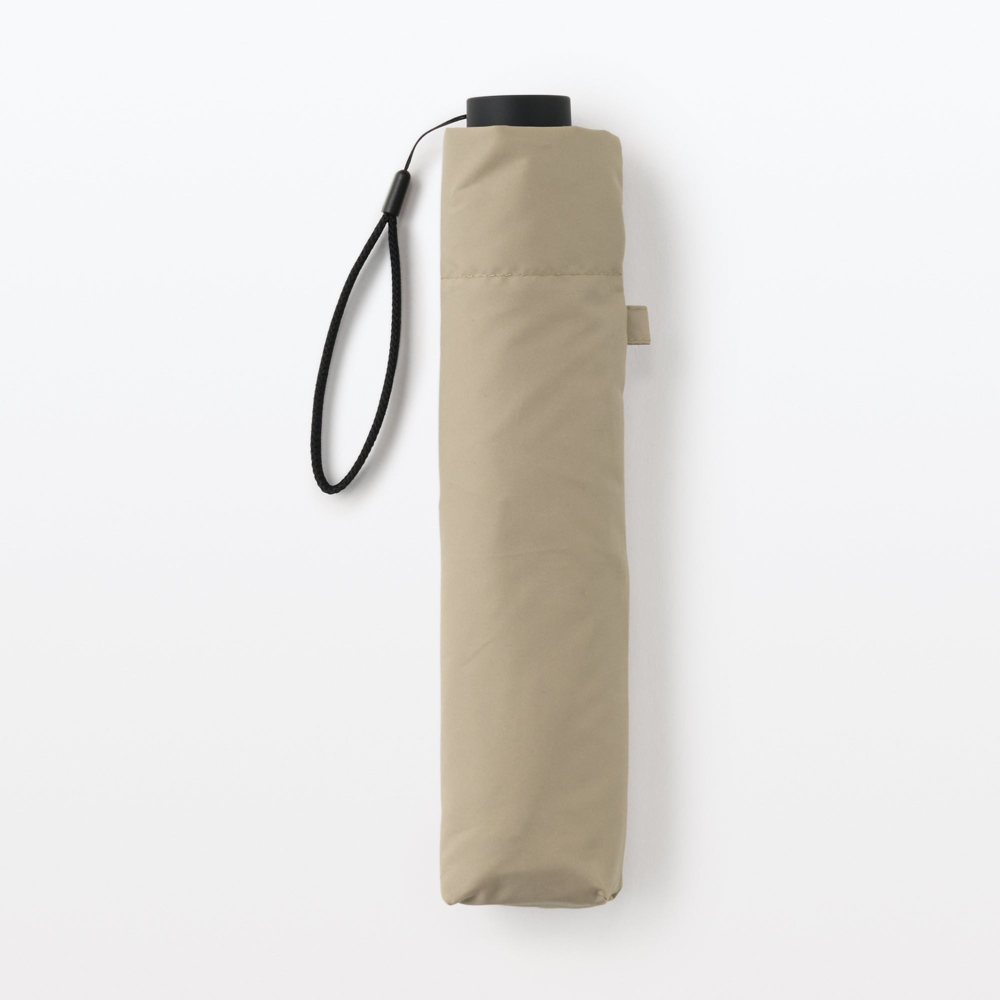 All-Weather Foldable Umbrella Beige