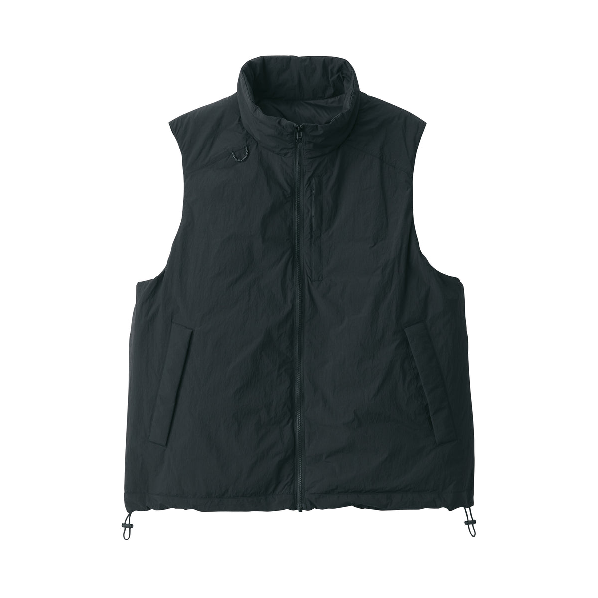Men's Light Waterproof Padding Walking Vest, Outerwear