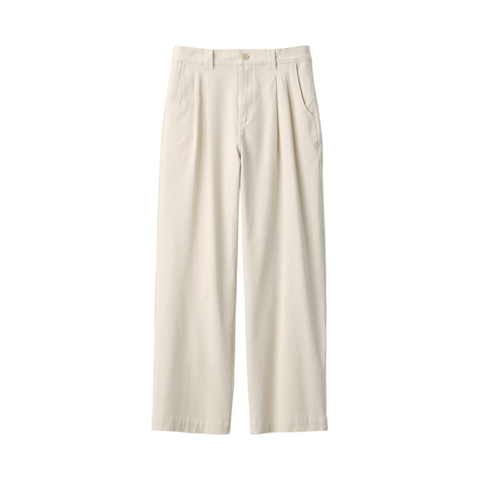 Women's 4-Way Stretch Chino Darted Wide Pants