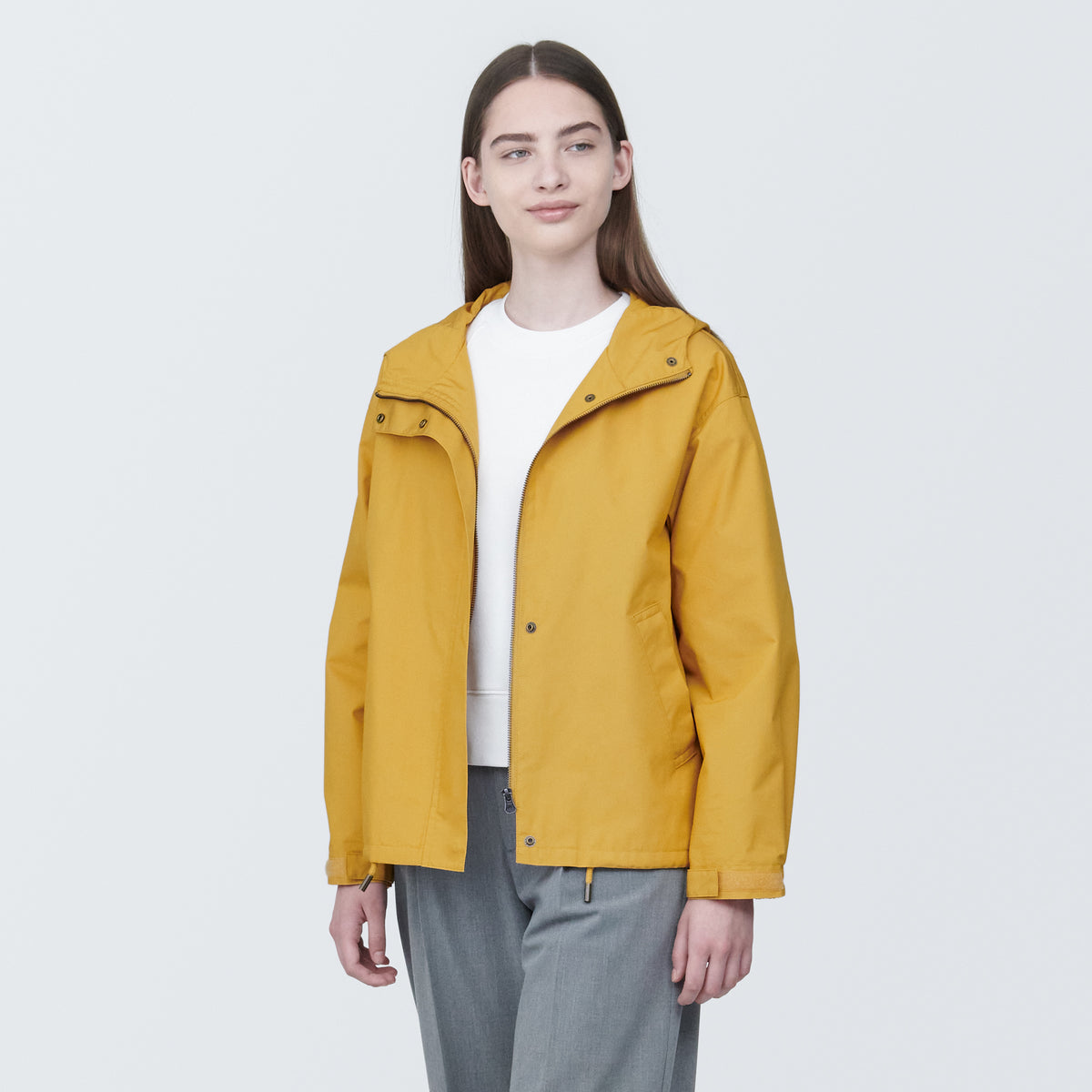 Women's Water Repellent Hooded Jacket | Spring Outerwear | MUJI 