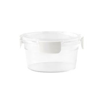 Clear Storage Container - Round (760 ml) MUJI
