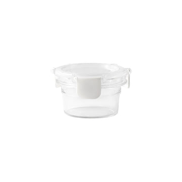 Clear Storage Container - Round (115 ml) MUJI
