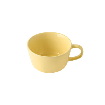 Stoneware Cereal Mug Cup - Light Yellow MUJI