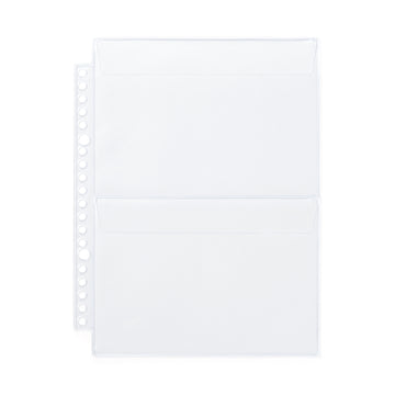 2-Pocket Refill for A5 Wide Organizer MUJI