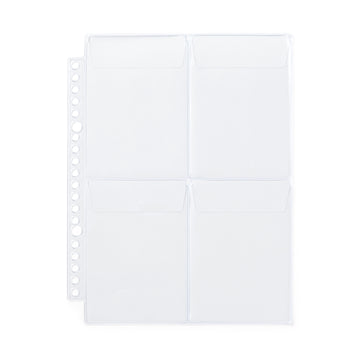 4-Pocket Refill for A5 Wide Organizer MUJI