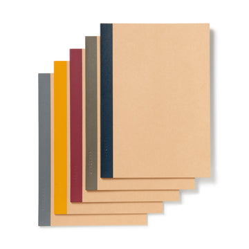 Planted Tree Paper Bleed Proof Notebook (5 Pack) MUJI