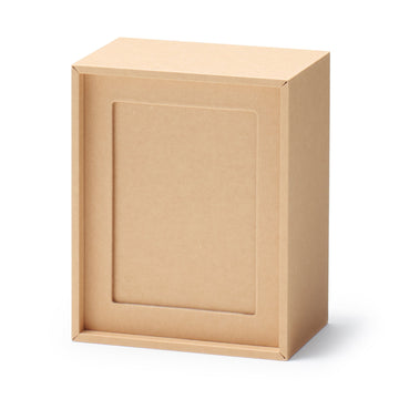 2-in-1 Photo Frame & Trading Card Case - Beige MUJI