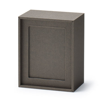 2-in-1 Photo Frame & Trading Card Case - Dark Grey MUJI