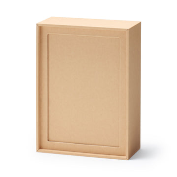 2-in-1 Photo Frame & Postcard Case - Beige MUJI