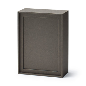 2-in-1 Photo Frame & Postcard Case - Dark Grey MUJI