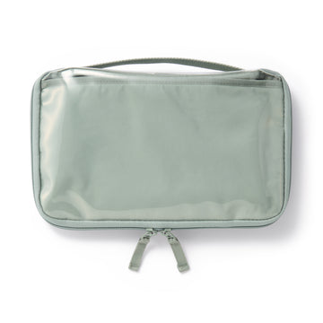 Selectable Pocket Organizer Case - A5 Slim - Moss Green MUJI