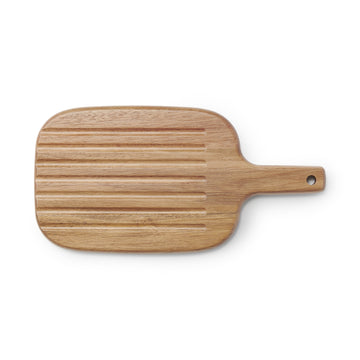 Acacia Double-Sided Cutting Board with Handle Small MUJI