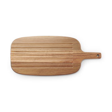Acacia Double-Sided Cutting Board with Handle - Large MUJI