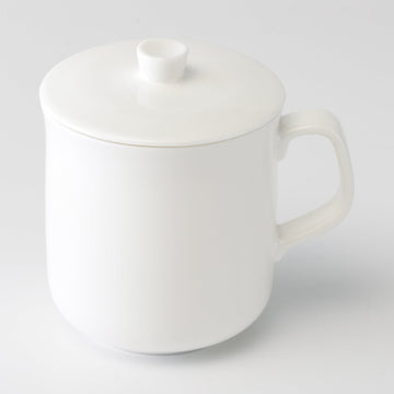 #wk 35 YL -import- Bone China Mug Cup with Lid (380 ml) MD9ICC3A MUJI