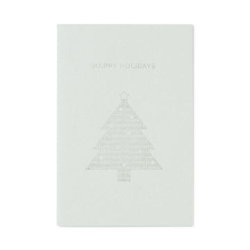 Message Card - Tree MUJI