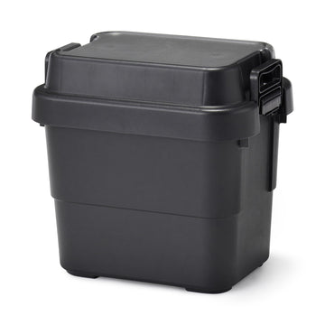 Heavy Duty Polypropylene Storage Box - Dark Grey - Mini (22 L) MUJI