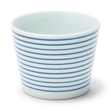 Hasami Ware Soup Cup - Horizontal Stripes MUJI