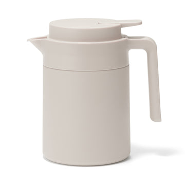 Wide Mouth Insulated Jug 0.8 L - Grey Beige MUJI