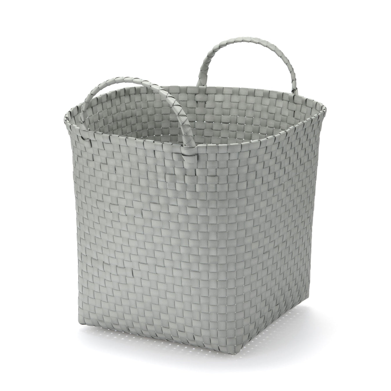 Recycled Polypropylene Strap Weave Basket
