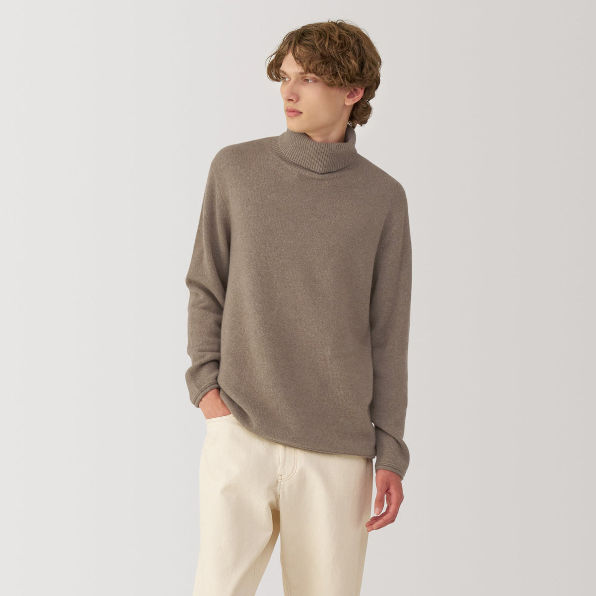 Long orders turtleneck sweater