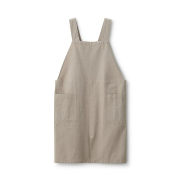 Plain Weave Cotton Shoulder Strap Apron - L-XL MUJI