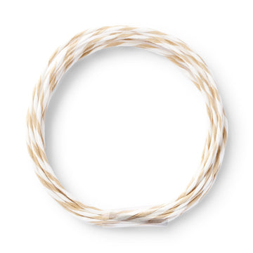 Wrapping Paper String - Beige/White MUJI