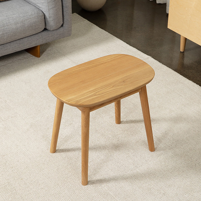 Oak Round Stool MUJI China