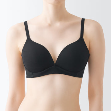 Women's Wireless Molded Bra with No Hooks MUJI