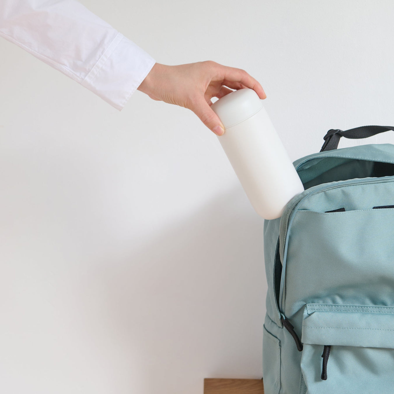 #WK08 [import] Stainless Steel Bottle - White (320 ml) MD5SCC4S MUJI