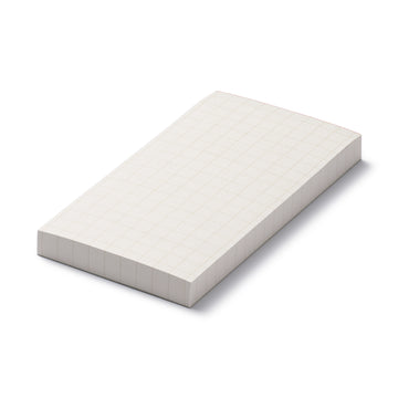 Coloured Notepad - Grid 7.8 x 14.7 cm MUJI