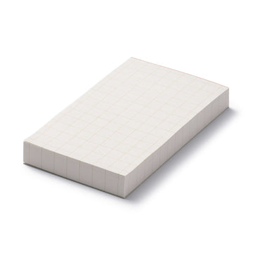 Coloured Notepad - Grid 6.4 x 11.2 cm MUJI