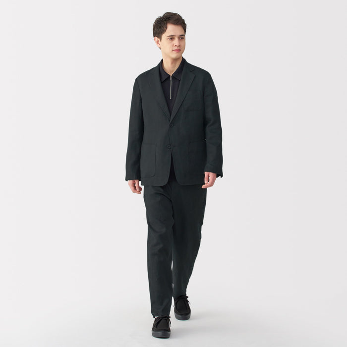 Men's Washed Linen Jacket