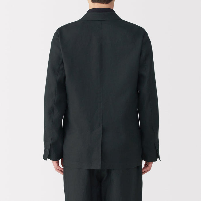 Men's Washed Linen Jacket