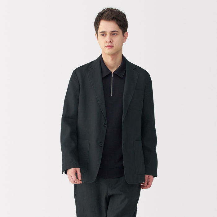 Men's Washed Linen Jacket