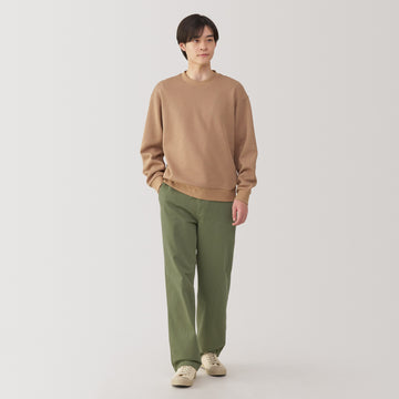 Men's Washed Chino Wide Pants MUJI