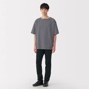 Men's Stretch Denim Slim Pants (L30") MUJI
