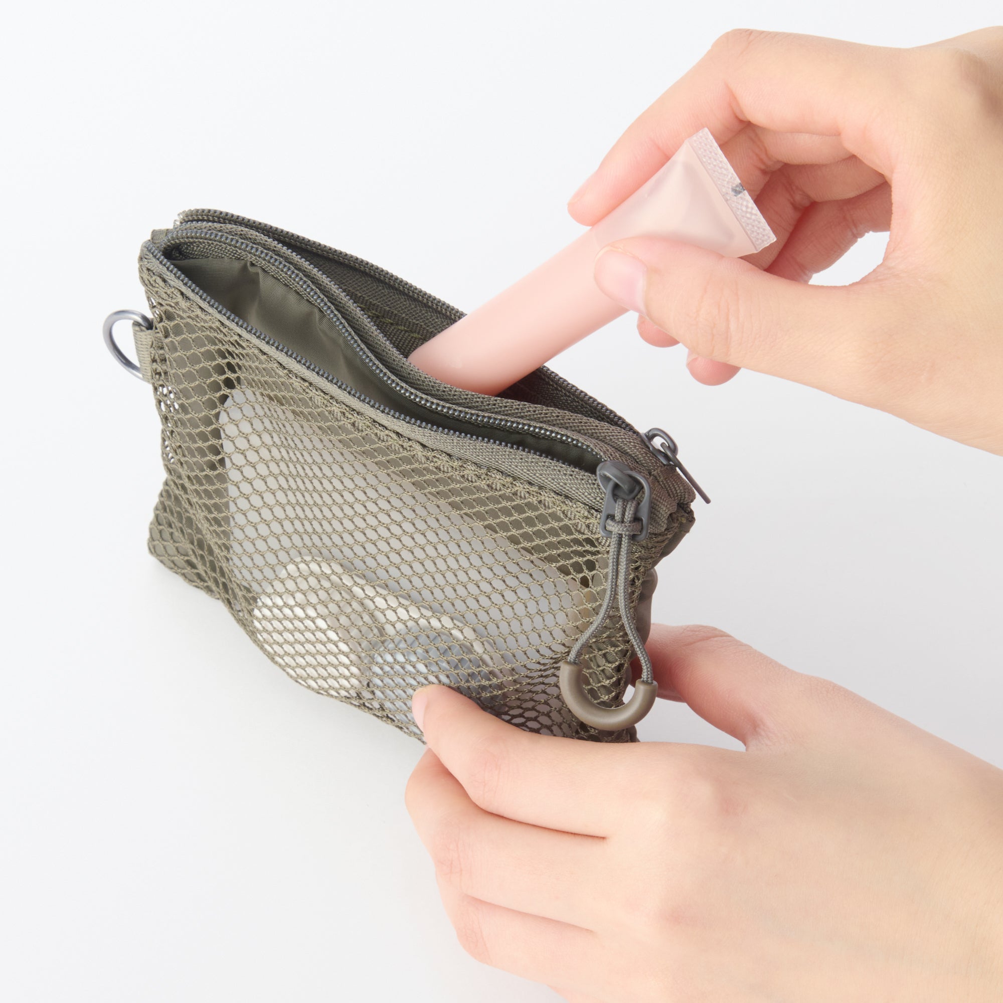 Polyester Two Zipper Case - Small