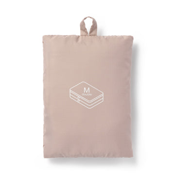 Polyester Gusset Case Double - Medium Pink MUJI