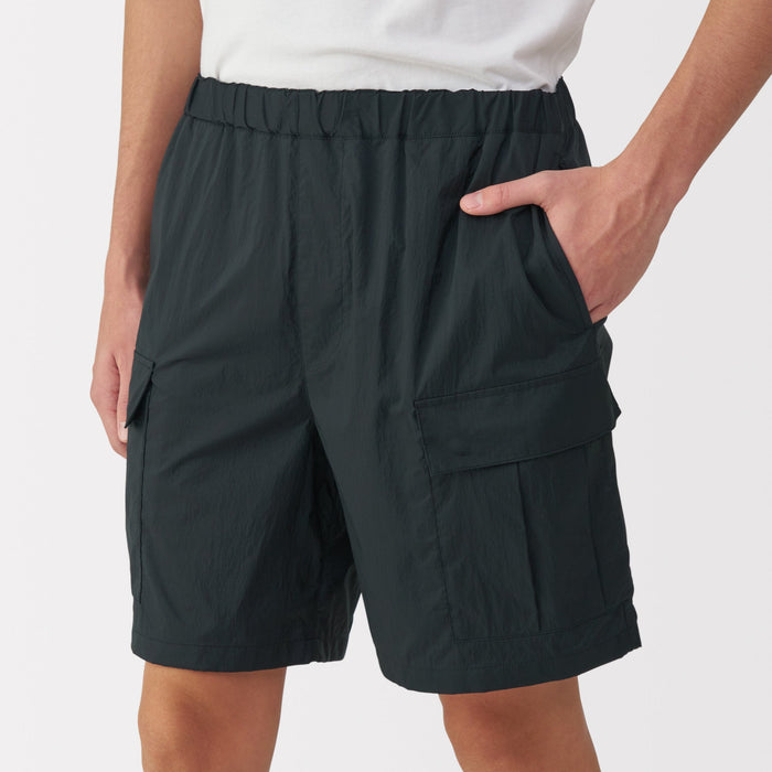 Labo Men's Water Repellent Nylon Cargo Shorts | MUJI Canada