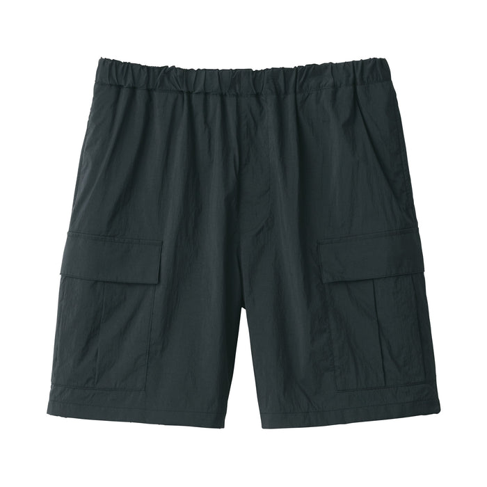 WATER REPELLENT NYLON CARGO SHORTS サイズ3 Labo Men's Water Repellent Nylon Cargo Shorts | MUJI Canada